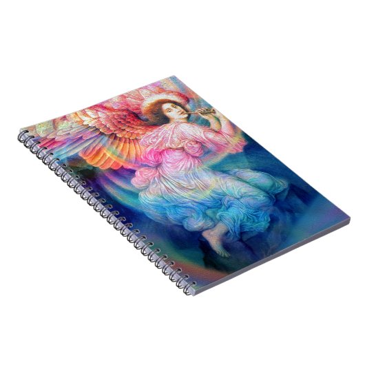 Rainbow Angel Notitieboek (Rechterzijde)