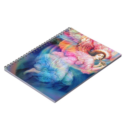 Rainbow Angel Notitieboek (Linkerzijde)