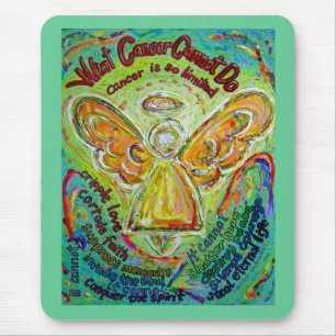 Rainbow Angel wat kanker niet kan doen Muismat