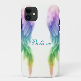 Rainbow Angel Wings Case-Mate iPhone Case