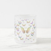 Rainbow Angel Wings en Halos Matglas Koffiemok (Center)