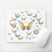 Rainbow Angel Wings en Halos Muismat (Met muis)