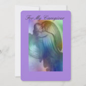 Rainbow Angel - Zorgverlener Bedankkaart (Voorkant)