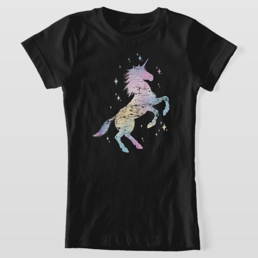Rainbow Animal Fairy Unicorn Lover Girls Gift T-shirt (Laagn)