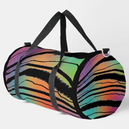 Rainbow Animal Print Athletic Gym Carry On  Plunjezak (Linkerhoek)