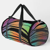 Rainbow Animal Print Athletic Gym Carry On  Plunjezak (Rechterhoek)