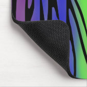 Rainbow Animal Print Mousepad Muismat (Hoek)