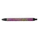 Rainbow Animal Print Zwarte Inkt Pen (Voorkant)