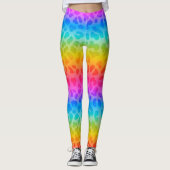 Rainbow animalier leggings (Voorkant)
