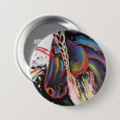 Rainbow Appaloosa Button (Voorkant /achterkant)