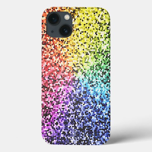 Rainbow Apple Iphone-draagtas — Smartphone Case-Mate iPhone Case (Achterkant)