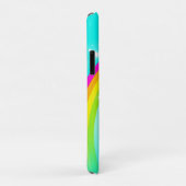 Rainbow aqua sky en sterren aangepaste naam Case-Mate iPhone case (Achterkant/rechts)