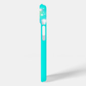 Rainbow aqua sterren felle sky hoesje (Achterkant / Links)