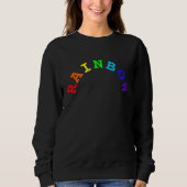 Rainbow Arc Word Sweatshirt (Voorkant)