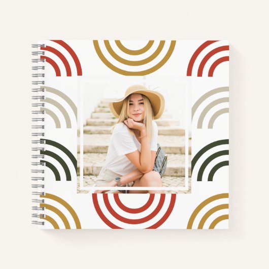 Rainbow Arch Foto Notitieboek (Voorkant)