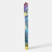 Rainbow Arch Haven: een fantasielandschap iPhone Hoesje (Linkerkant)