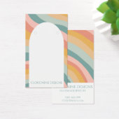 Rainbow Arch Oorbel Ketting Sieraden Display Kaart (Bureau)