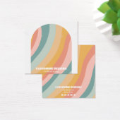 Rainbow Arch Oorbel Ketting Sieraden Display Kaart (Bureau)