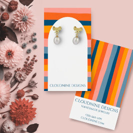 Rainbow Arch Oorbel Ketting Sieraden Display Kaart