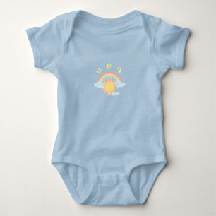 Rainbow Armeens alfabet Baby Bodysuit