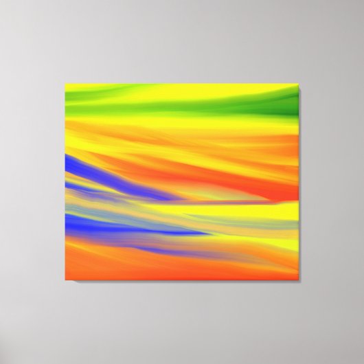 RAINBOW ART VOOR COLORFUL SKY PAINT CANVAS AFDRUK (Voorkant)