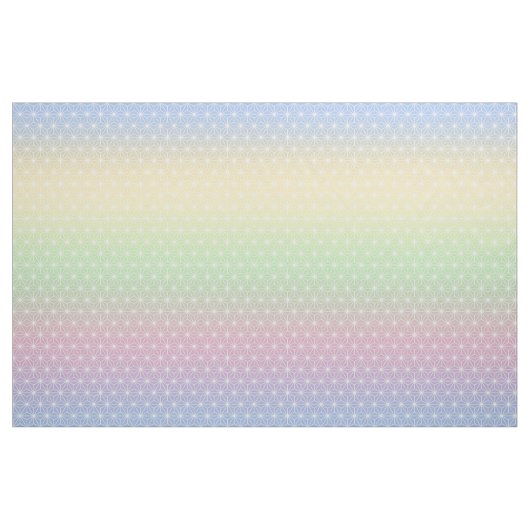 Rainbow Asanoha (kleinschalig) Stof (Yard (91,4 cm))
