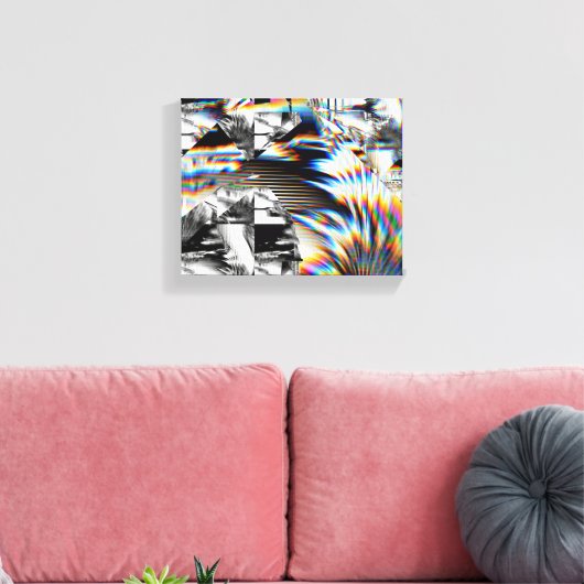Rainbow Assault Canvas Afdruk (Insitu (Woonkamer))