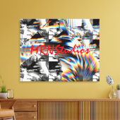 Rainbow Assault Canvas afdrukken (Insitu (Woonkamer))