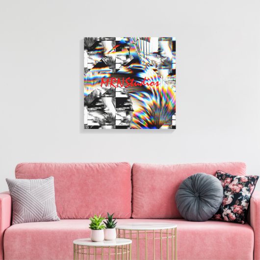 Rainbow Assault Canvas afdrukken (Insitu (Woonkamer))