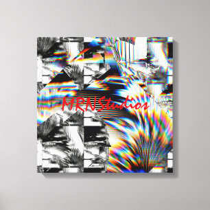 Rainbow Assault Canvas afdrukken