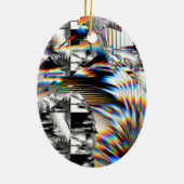 Rainbow Assault Ceramic Ornament (Achterkant)