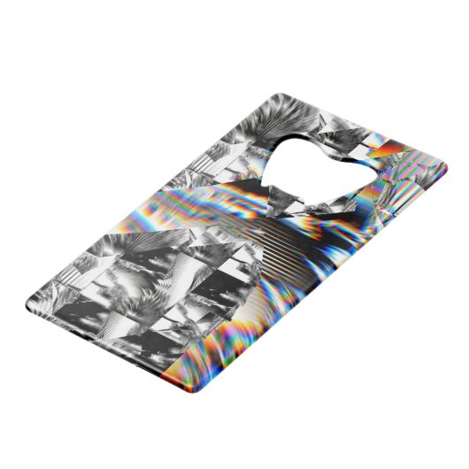 Rainbow Assault Creditkaart Flessenopener (Achterkant Gekanteld)