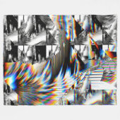 Rainbow Assault Fleece Blanket Deken (Voorkant (Horizontaal))