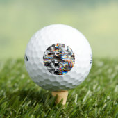 Rainbow Assault  Golf Balls Golfballen (Insitu Shirt)