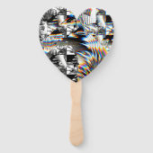Rainbow Assault Hand Fan Handwaaier (Achterkant)