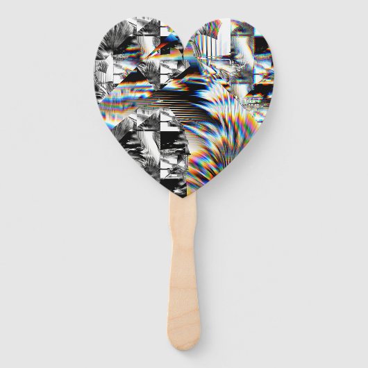 Rainbow Assault Hand Fan Handwaaier (Achterkant)