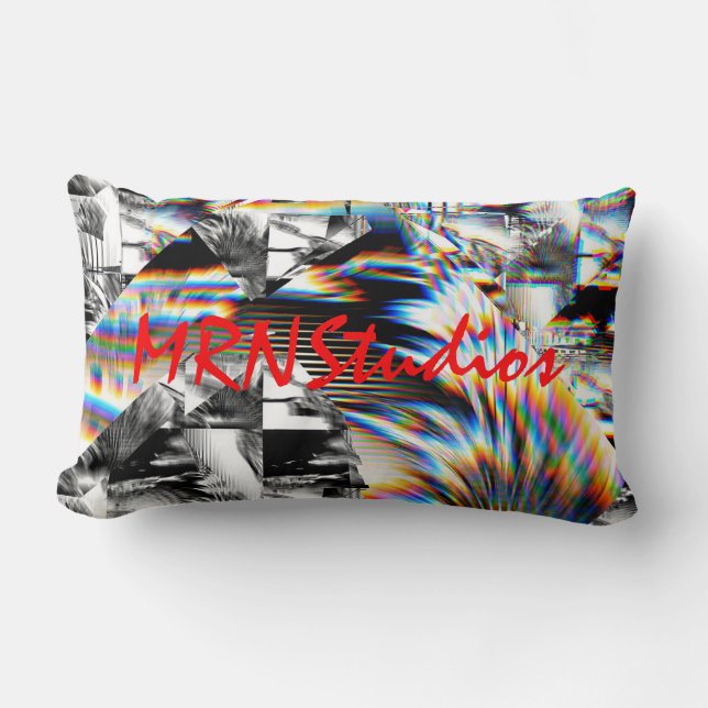 Rainbow Assault Lumbar Pillow Kussen (Voorkant)