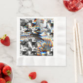 Rainbow Assault Napkins Servet (Insitu)