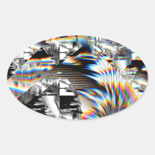 Rainbow Assault Ovale Sticker