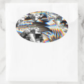 Rainbow Assault Ovale Sticker (Tas)