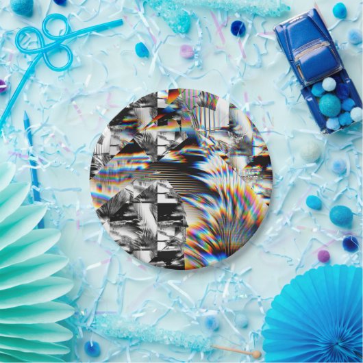 Rainbow Assault Papieren Bordje (Feest)