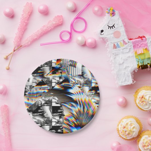 Rainbow Assault Papieren Bordje (Feest)