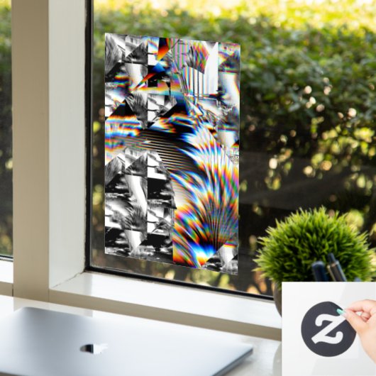 Rainbow Assault Raamsticker (Kantoor)