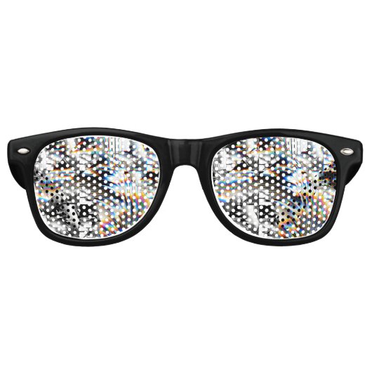 Rainbow Assault Retro Zonnebril (Voorkant)