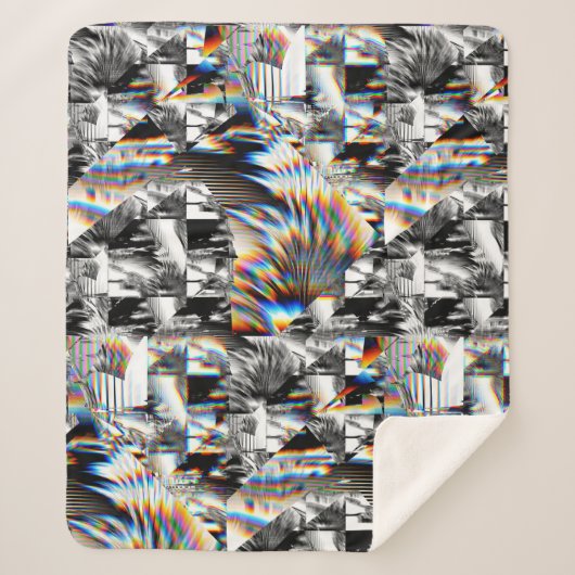 Rainbow Assault  Sherpa Blanket Deken (Voorkant)