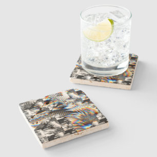 Rainbow Assault Stone Coaster Stenen Onderzetter