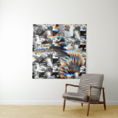 Rainbow Assault Tapestry Wandkleed (In situ)