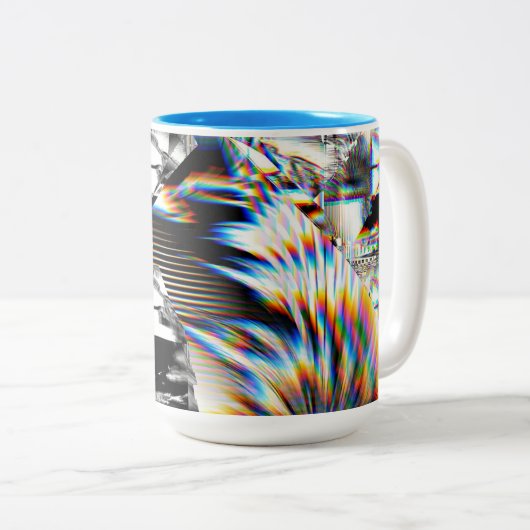 Rainbow Assault Two-Tone Coffee Mug Tweekleurige Koffiemok (Voorkant rechts)