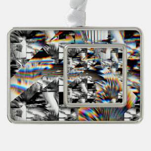 Rainbow Assault Verzilverd Omlijst Ornament