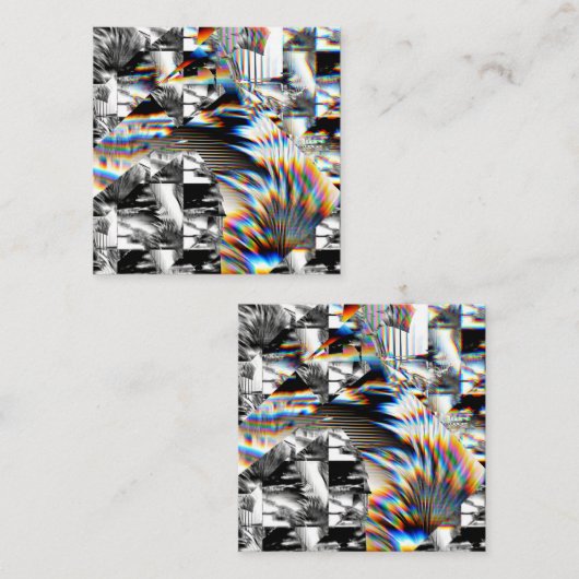 Rainbow Assault Vierkante Visitekaartje (Voorkant / Achterkant)